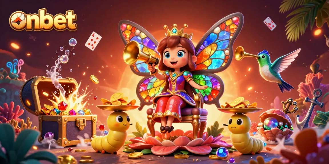 Bet big with Onbet's vibrant underwater casino scene filled with treasures and excitement.
