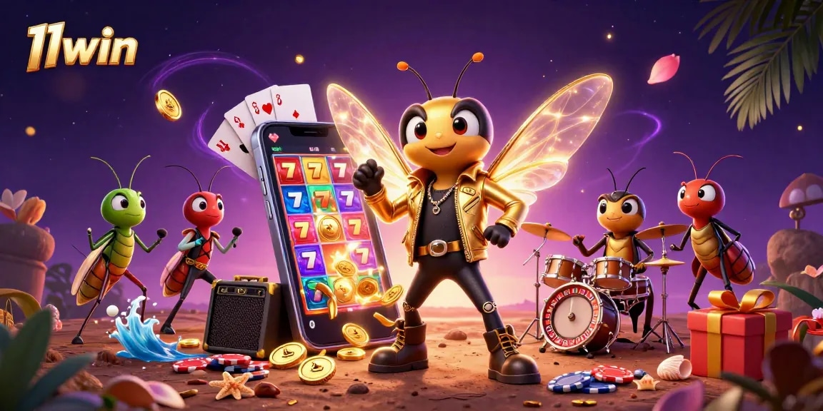 Engage with thrilling 11win casino action featuring vibrant slot games and charismatic characters.