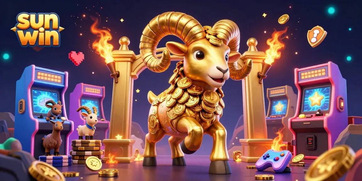 Experience thrilling gameplay at sun win with a vibrant casino atmosphere featuring golden elements and gaming nostalgia.