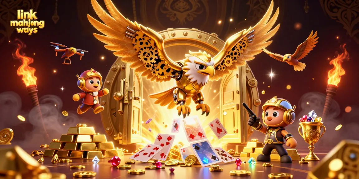 Experience the excitement of link mahjong ways with vibrant characters and dynamic casino elements.