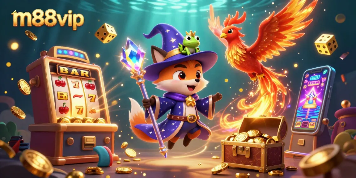 Experience the thrill of m88vip with exciting slots, golden treasures, and magical characters.